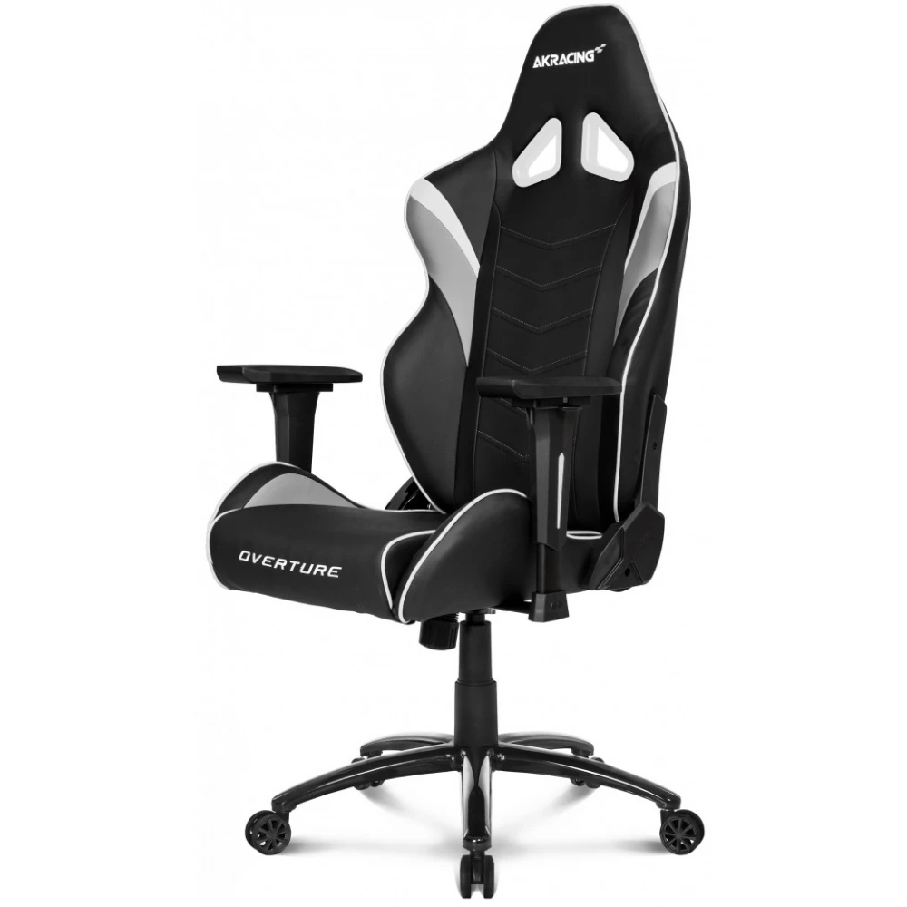 AKRACING Overture Gaming Chair white iPon hardware and