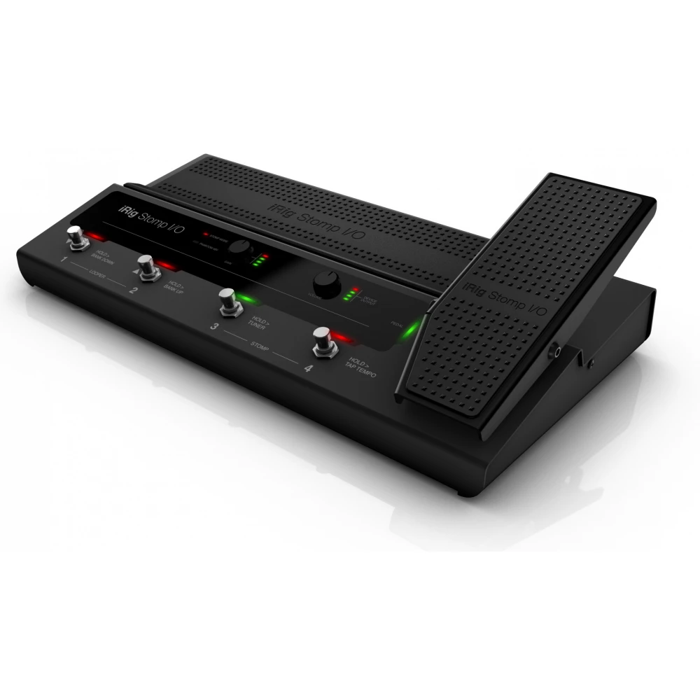 Amazon.com: IK Multimedia iRig Stomp I/O guitar bass