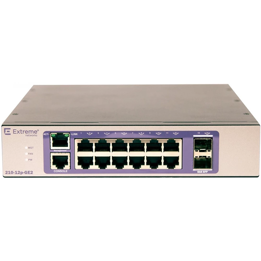 EXTREME NETWORKS ExtremeSwitching 210-12p-GE2