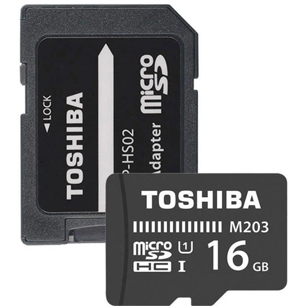 TOSHIBA High Speed M203 16GB MicroSDHC 10 MB/s THN-M203K0160EA TOSHIBA High Speed M203 16GB MicroSDHC 10 MB/s THN-M203K0160EA