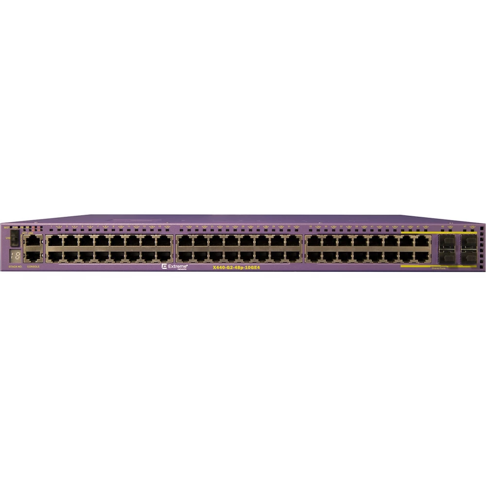EXTREME NETWORKS ExtremeSwitching X440-G2-48p-10GE4 EXTREME NETWORKS ExtremeSwitching X440-G2-48p-10GE4