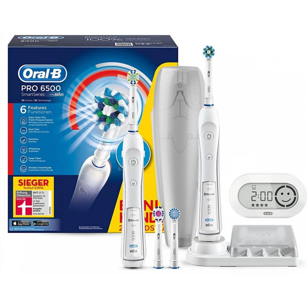 Gorgelen Koppeling melk ORAL-B A414261 PRO 6000 electric toothbrush Duo box - iPon - hardware and  software news, reviews, webshop, forum