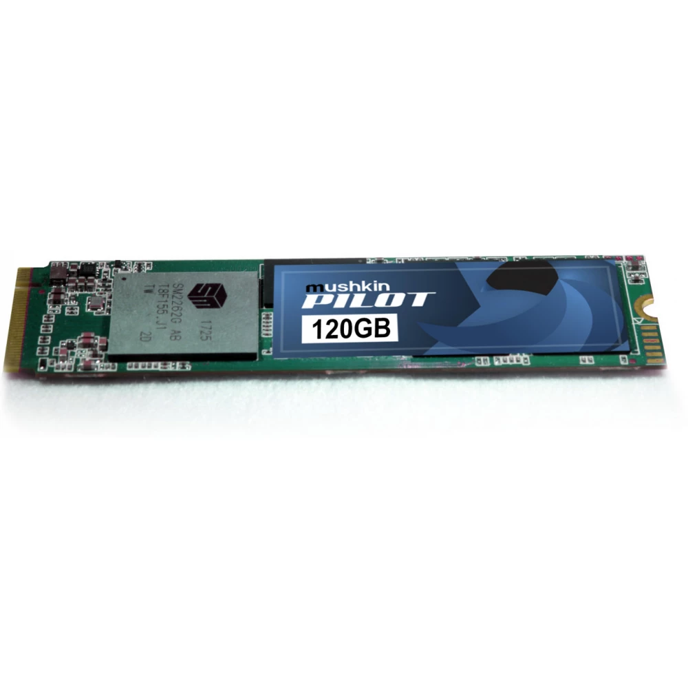MUSHKIN 120GB Pilot M.2 PCIe M.2 2280 MKNSSDPL120GB D8 iPoncomp