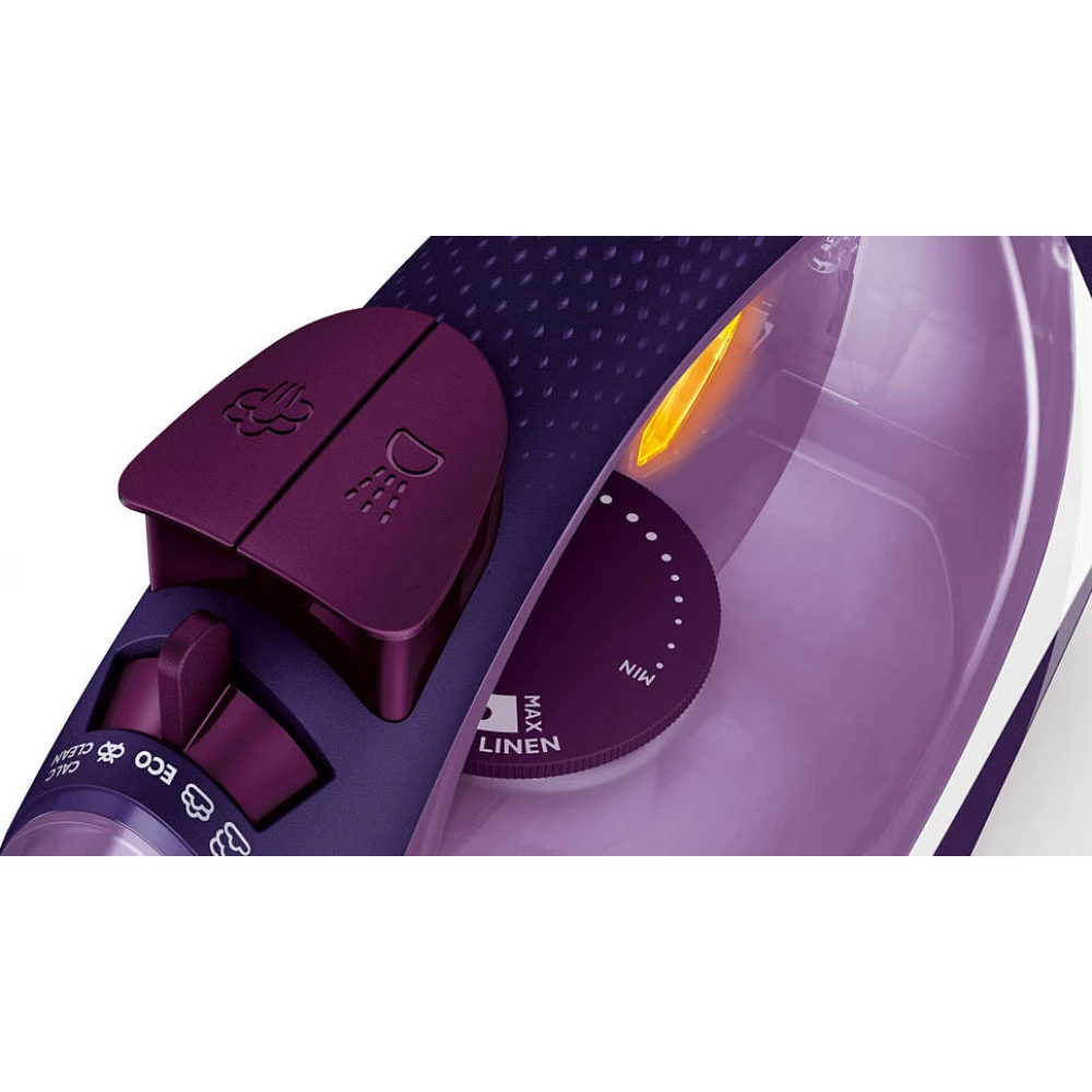 Philips SmoothCare Iron with 180 g Steam Boost Purple 