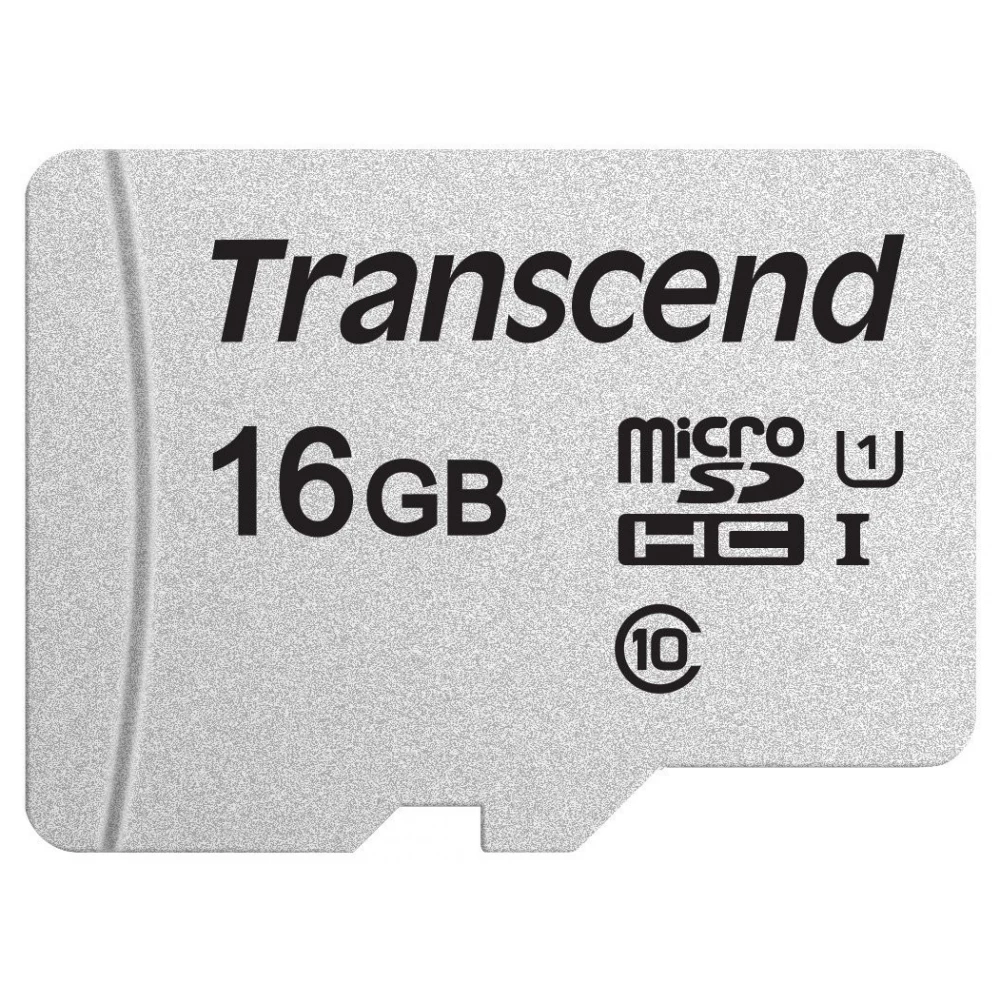 TRANSCEND 300S 16GB MicroSDHC 45 MB/s TS16GUSD300S