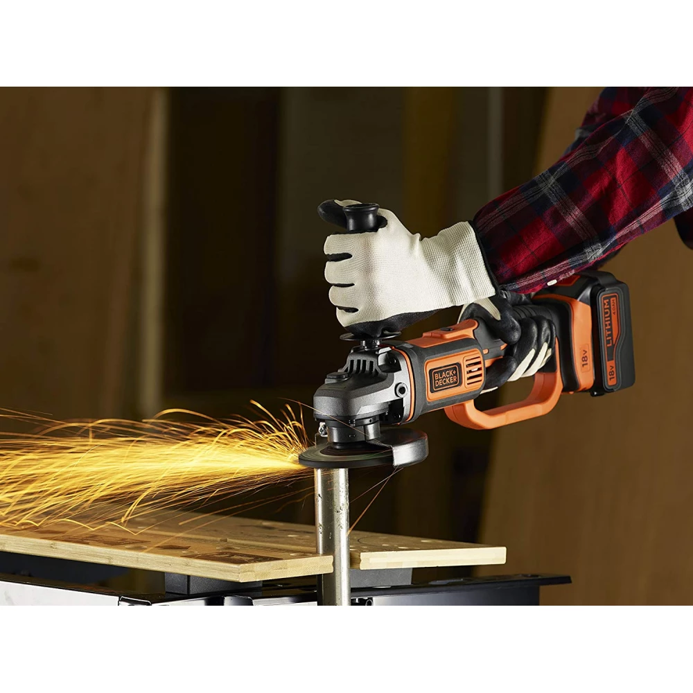 BLACK AND DECKER BCG720N akkus grinder 18V akku and charger without iPoncomp
