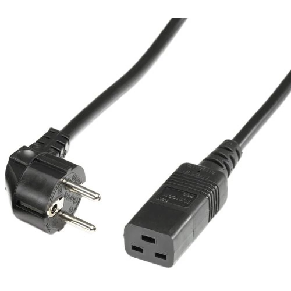 BACHMANN 230V IEC power cable Black 3m 352.175 - iPon - hardware and ...