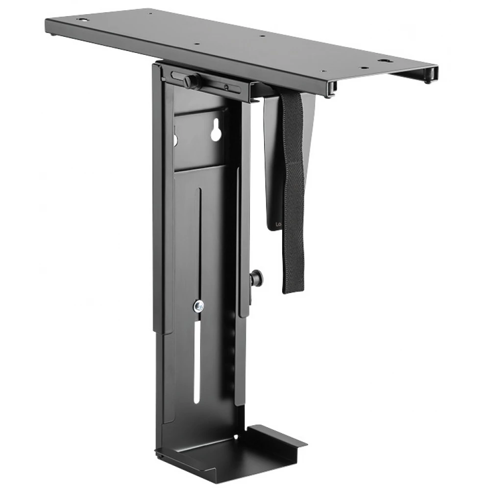 LOGILINK Adjustable under desk CPU mount rotatable slidable LOGILINK Adjustable under desk CPU mount rotatable slidable