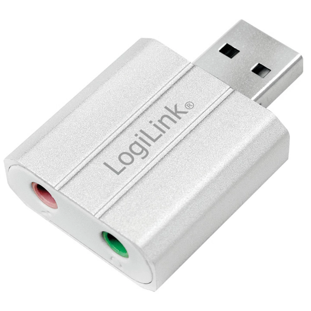 LOGILINK USB audio adapter silver - iPon - hardware software news, reviews, webshop, forum