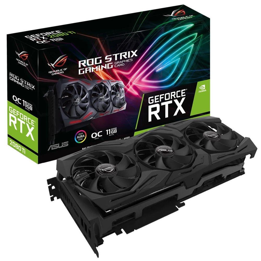 ASUS ROG-STRIX-RTX2080TI-O11G-GAMING GeForce RTX 2080 Ti 11GB