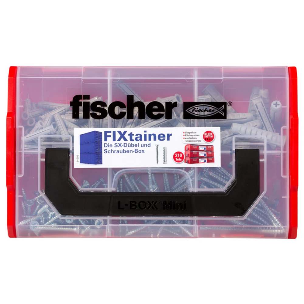 FISCHER FIXtainer - SX-plug and screw-Box - iPon.hu