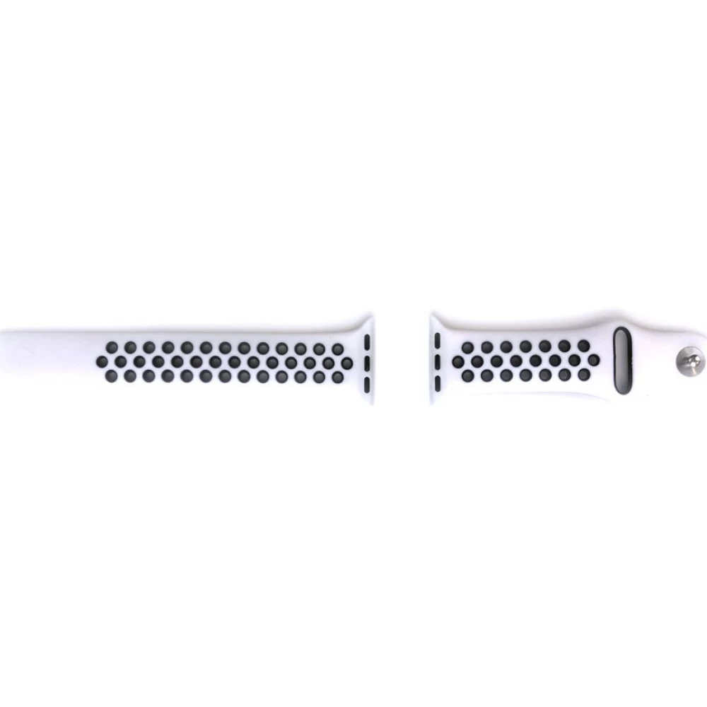 CELLECT Apple watch Silizium Armband 38mm weiß schwarz