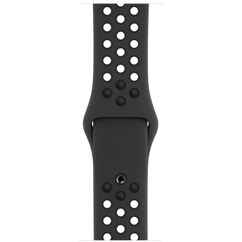 APPLE 40 mm-es Nike sportszíj S/M és M/L antracit-fekete APPLE 40 mm-es Nike sportszíj S/M és M/L antracit-fekete