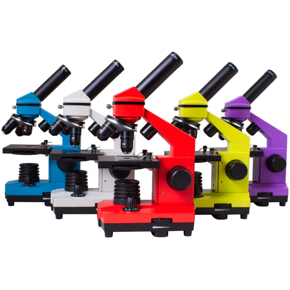 LEVENHUK Rainbow 2L PLUS mikroszkóp kék