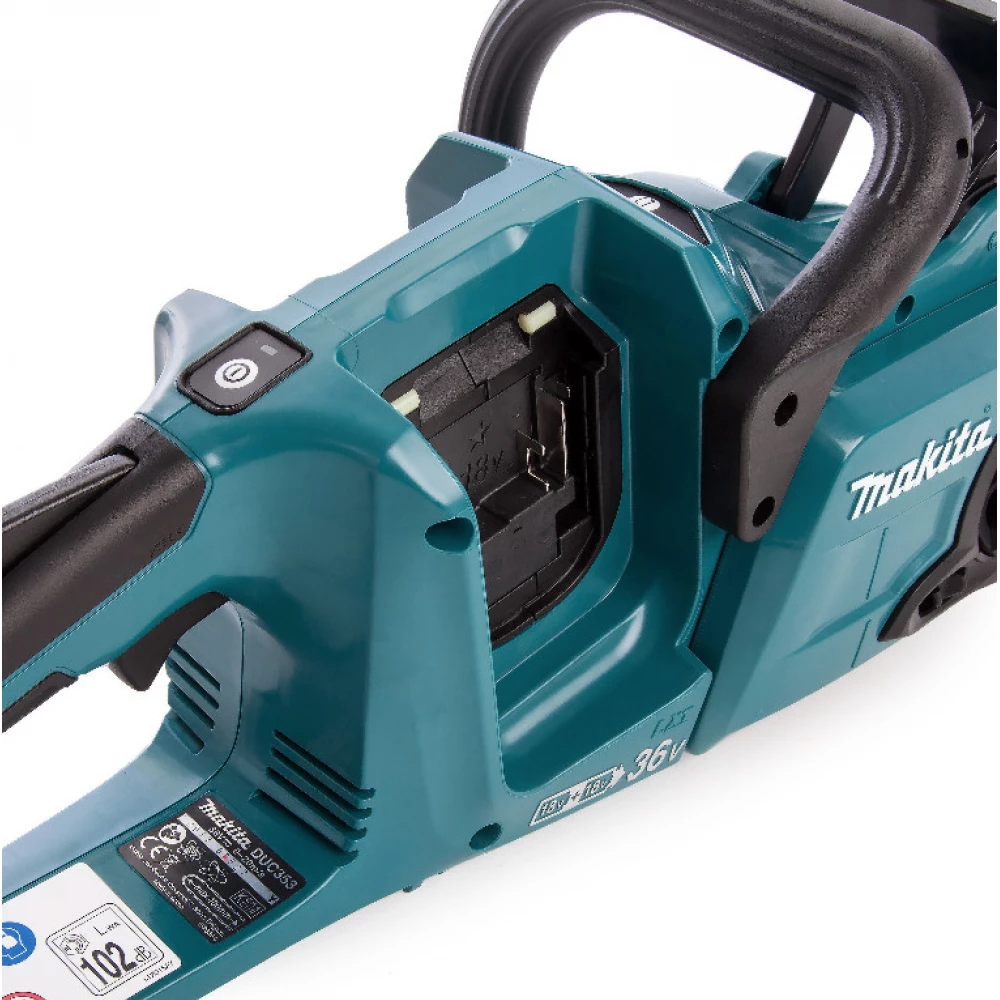 MAKITA DUC353Z Rechargeable battery chainsaw 2x18V 35cm - iPon - hardware  and software news, reviews, webshop, forum