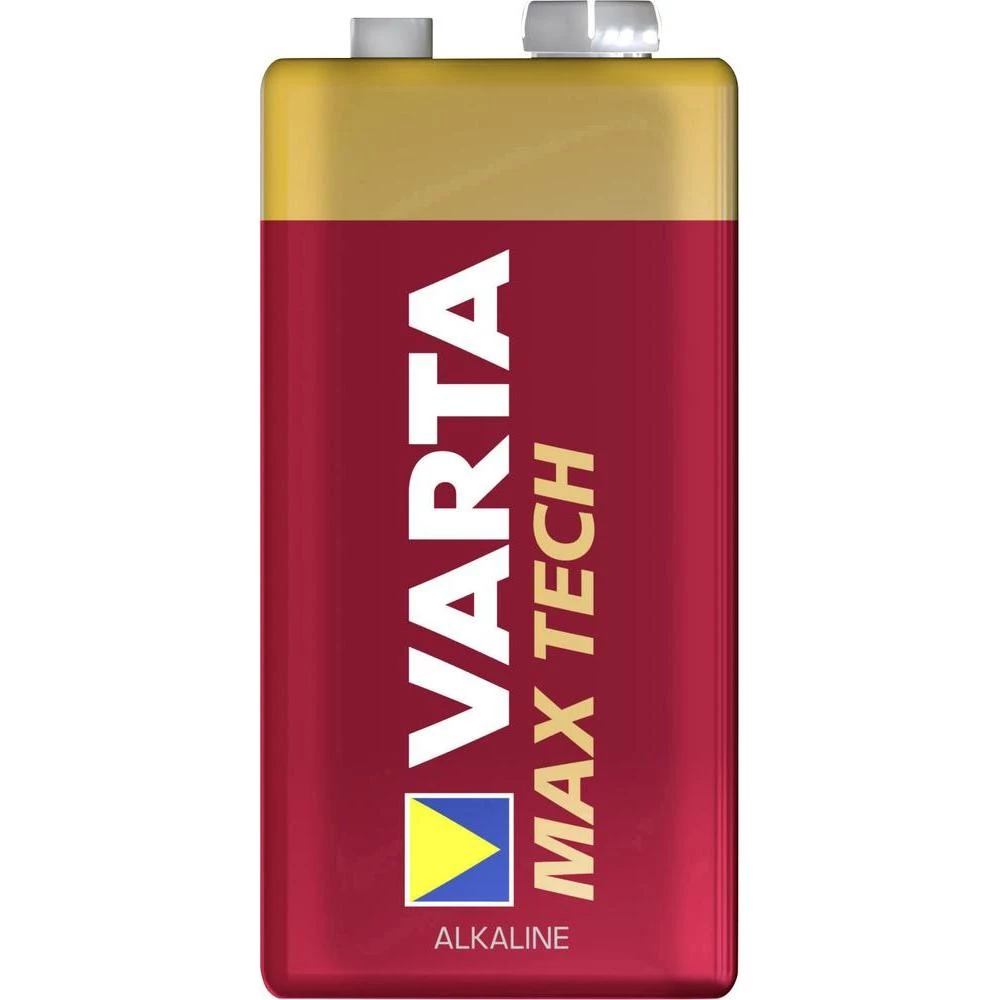 VARTA Max Tech 9 volt element (E) 1kom