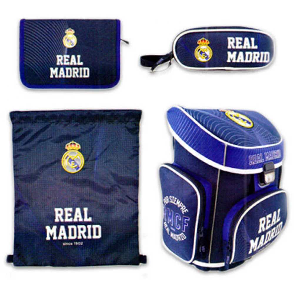 Gaan wandelen scherp symbool HERLITZ Eurocom Real Madrid pattern ergonomic schoolbag set 4 az 1-ben -  iPon - hardware and software news, reviews, webshop, forum