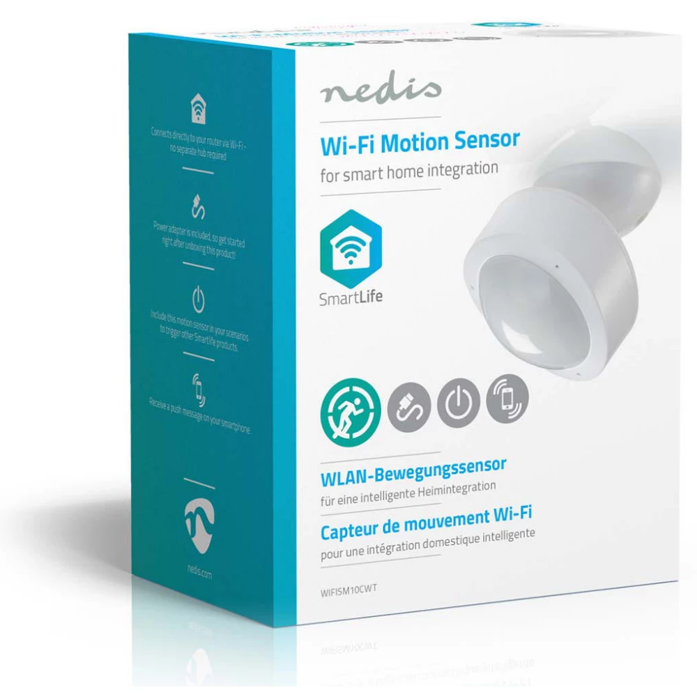 NEDIS WIFISM10CWT WiFi Intelligens Mozgásérzékelő