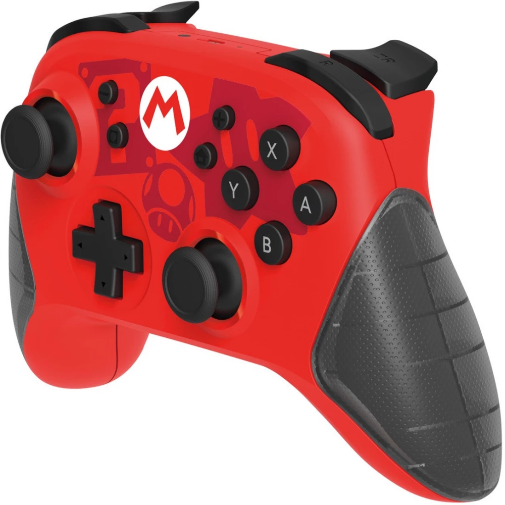 HORI Wireless HORIPAD Mario Edition Rechargeable Controller for Nintendo Switch