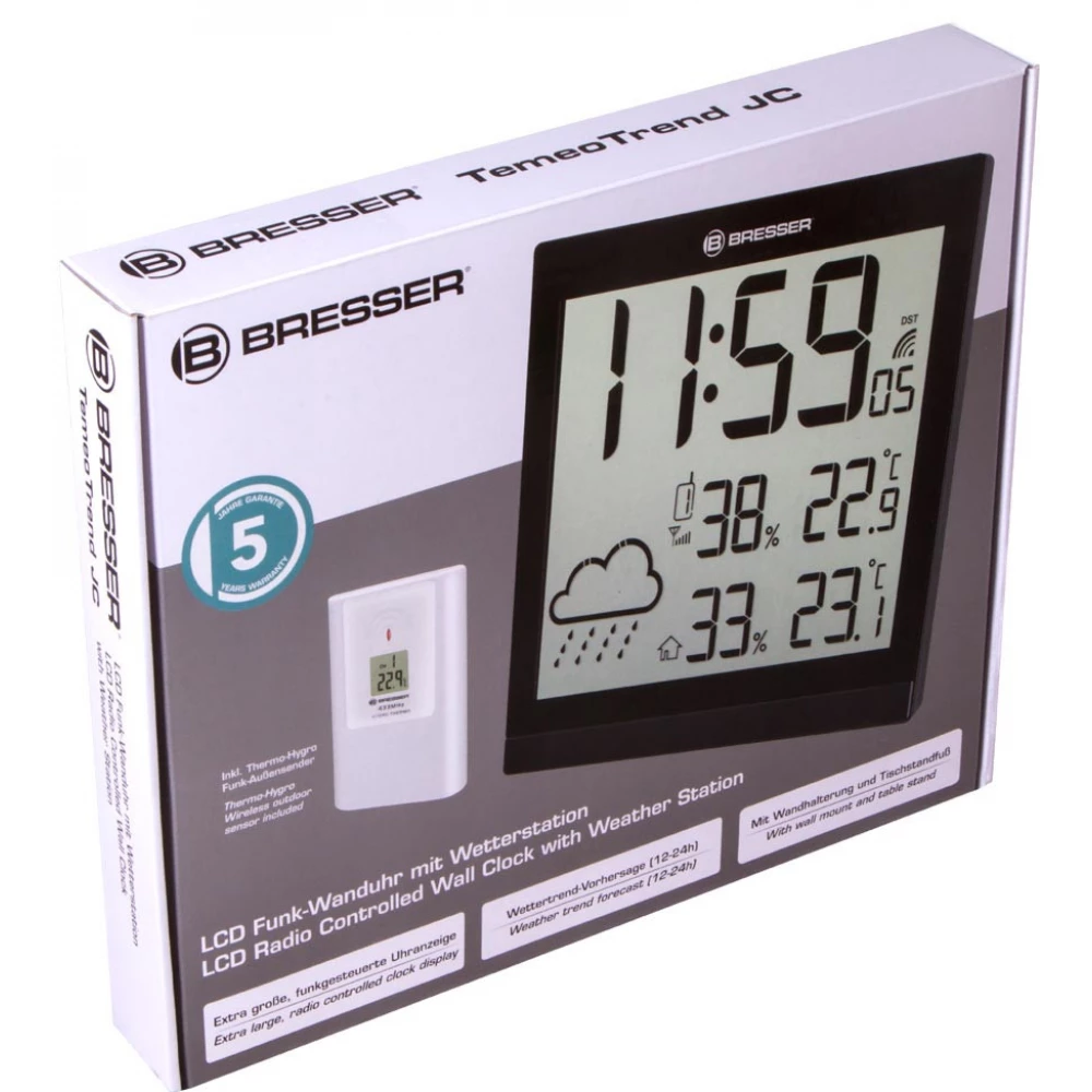 Bresser 73267 Temeotrend Jc Lcd Rc Weather Station Black Ipon Hardware And Software News