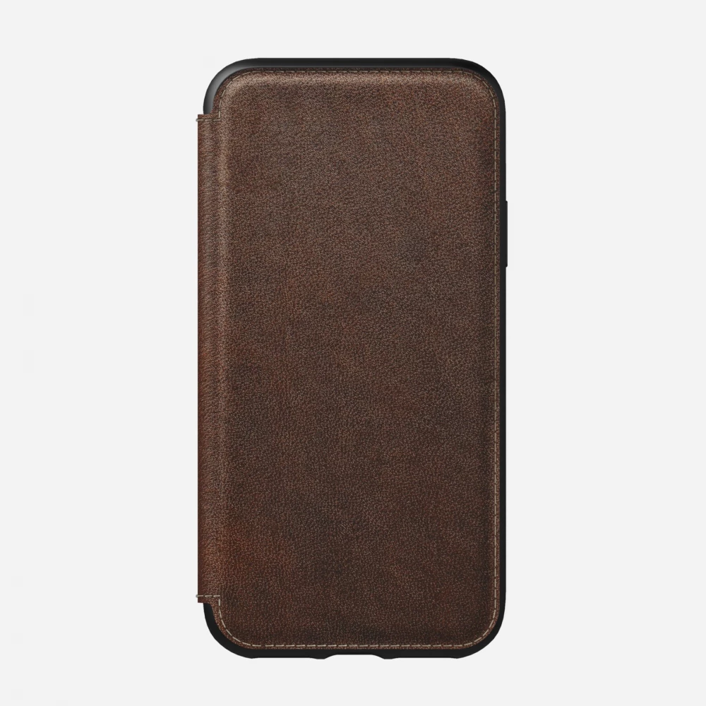 vrachtauto Overtreffen theorie NOMAD Rugged Tri-Folio openable Skin case iPhone XS brown - iPon - hardware  and software news, reviews, webshop, forum