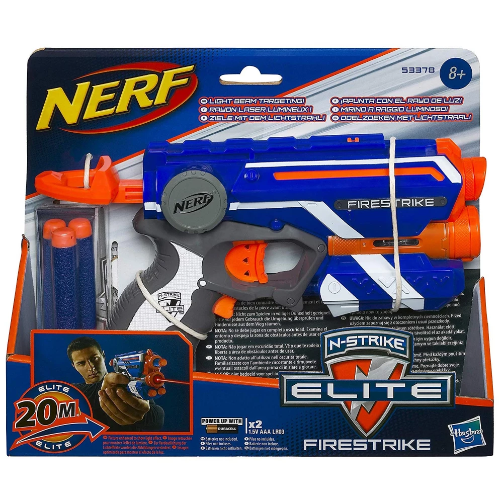 HASBRO 53378EU6 Nerf N-Strike Elite Firestrike szivacslövő pisztoly