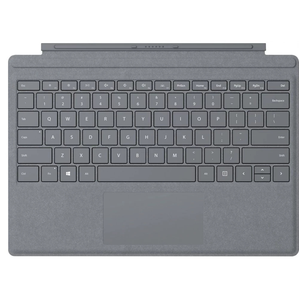 MICROSOFT Surface Pro Type Cover UK/Irish Englisch-Ungarisch platina grau