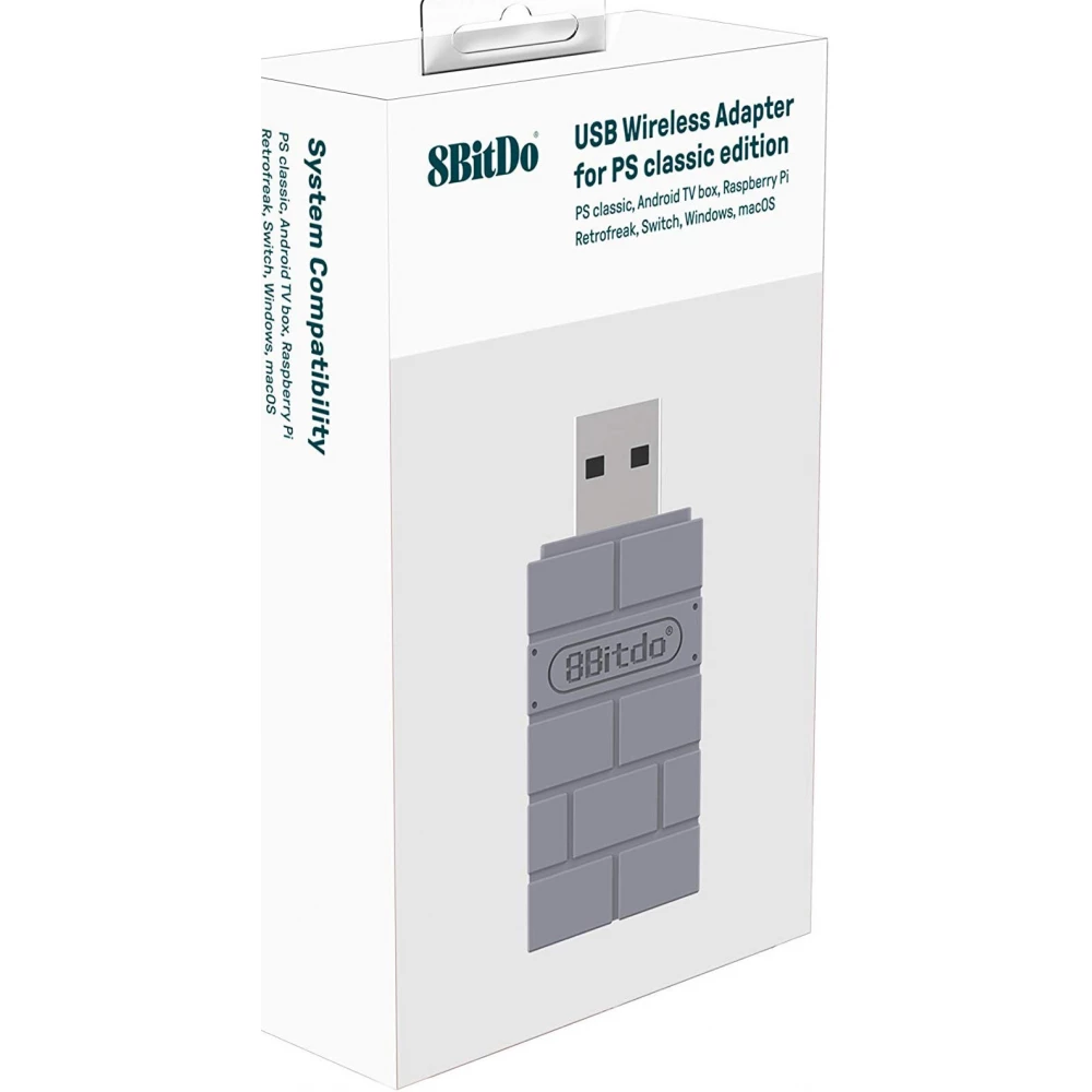 8bitdo usb wireless adapter for ps classic 2025 edition