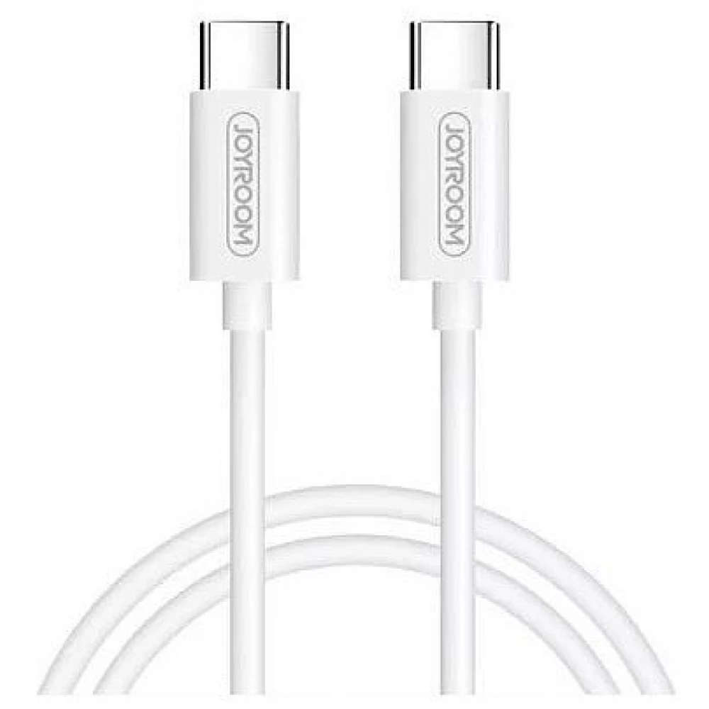 JOYROOM USB 2.0 Type C Összekötő Fehér 1.2m 6956116789213 JOYROOM USB 2.0 Type C Összekötő Fehér 1.2m 6956116789213