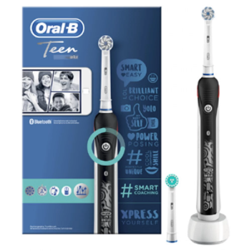 Vies houding Aannemer ORAL-B Teen electric toothbrush black-white - iPon - hardware and software  news, reviews, webshop, forum