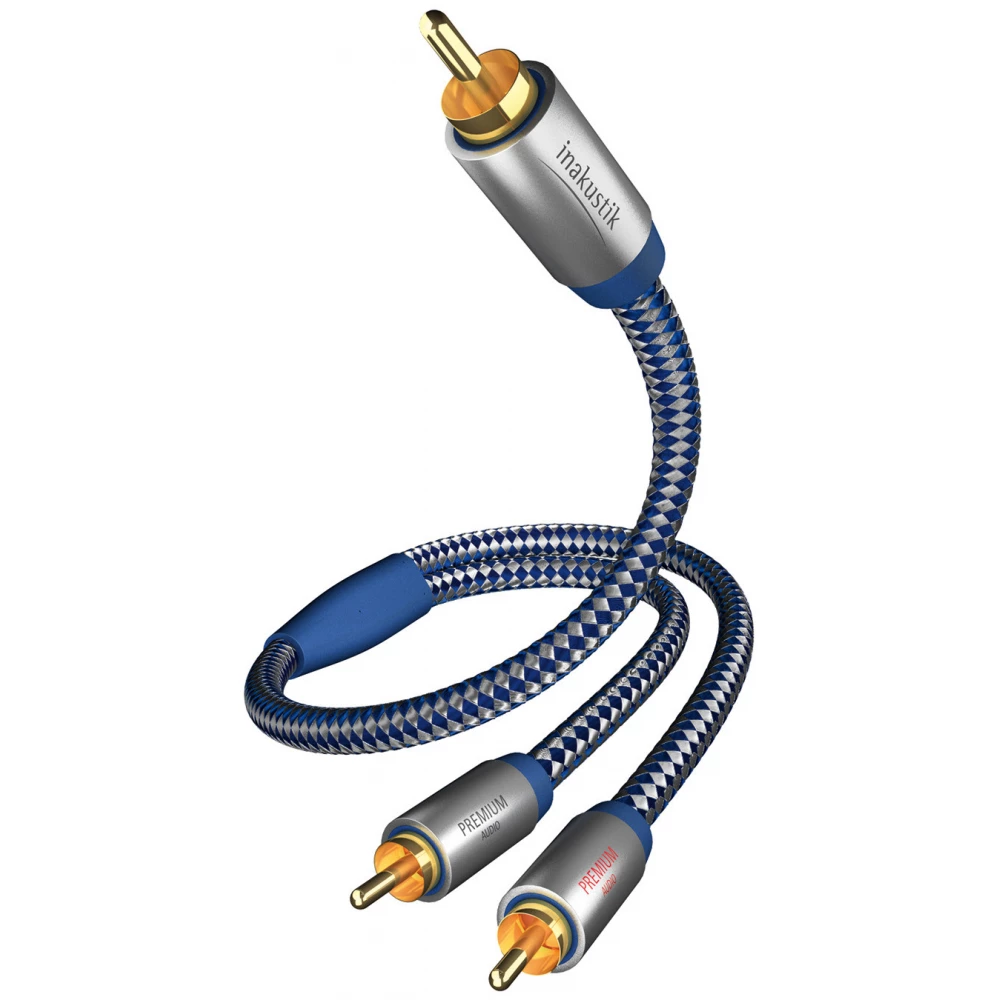 INAKUSTIK RCA veza Plava 2m 0040802 INAKUSTIK RCA veza Plava 2m 0040802