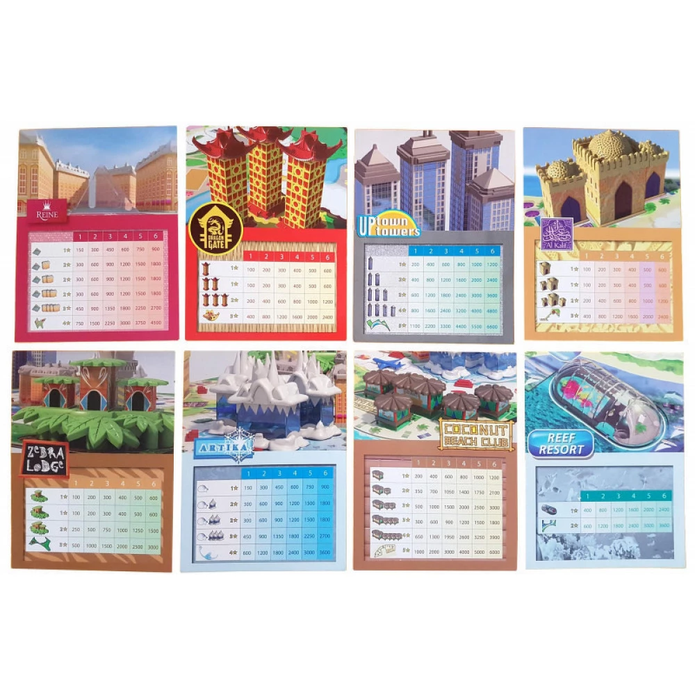 ASMODEE Hotel Tycoon board game - iPoncomp.com