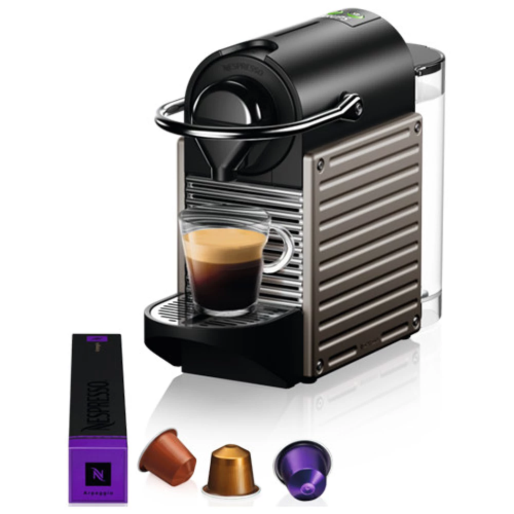marketing dynamisch schot KRUPS XN304T10 Nespresso Pixie capsule coffee machine titan - iPon -  hardware and software news, reviews, webshop, forum