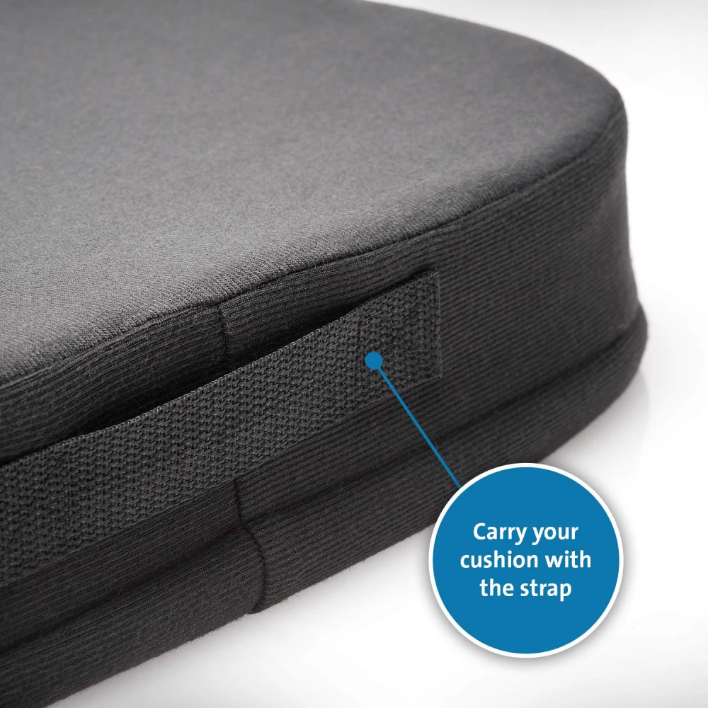 KENSINGTON Ergonomic Memory Foam Seat Cushion iPoncomp