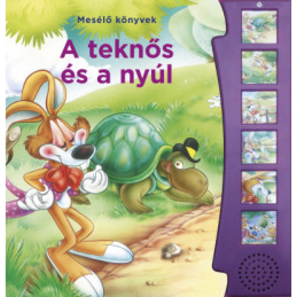 A turtle and a rabbit - Mesélő könyvek A turtle and a rabbit - Mesélő könyvek