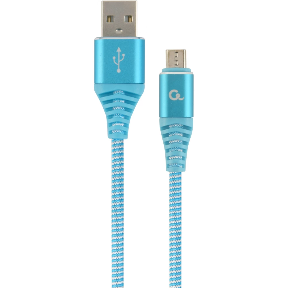 GEMBIRD USB Micro USB Converter Blue-White 1m CC-USB2B-AMmBM-1M-VW GEMBIRD USB Micro USB Converter Blue-White 1m CC-USB2B-AMmBM-1M-VW