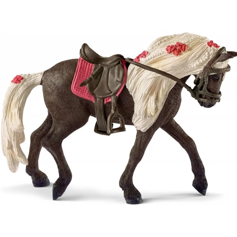 SCHLEICH 42469 Horse Club Rocky Mountain póni kanca a lovasbemutatón SCHLEICH 42469 Horse Club Rocky Mountain póni kanca a lovasbemutatón