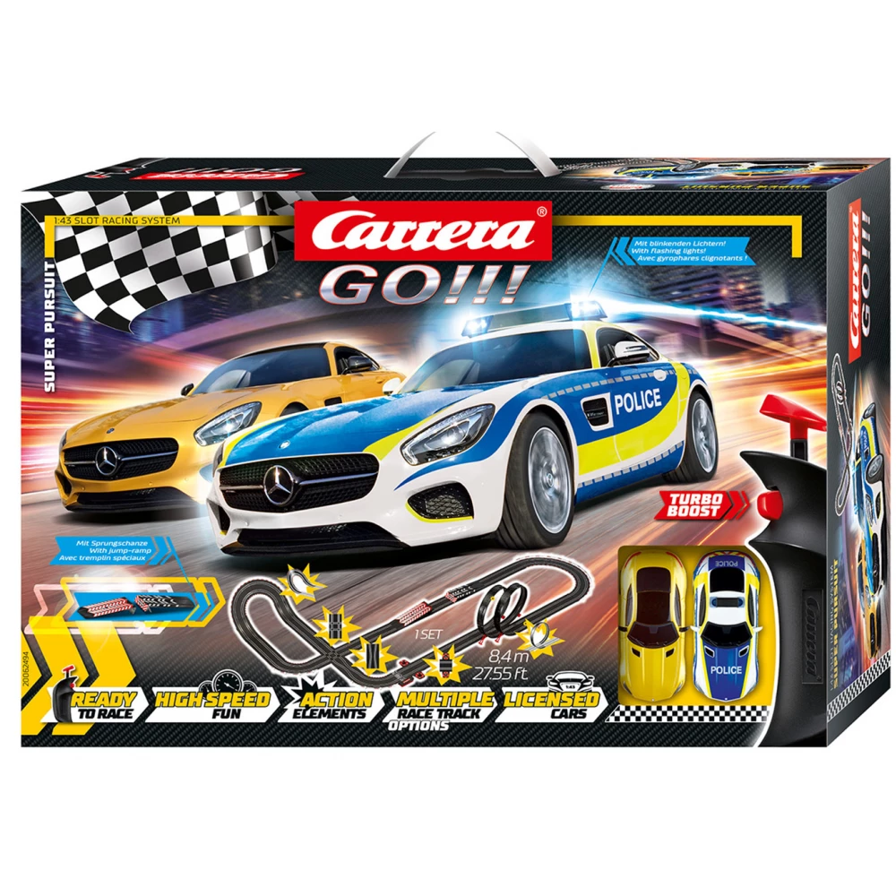 CARRERA-TOYS GO!!! Super Pursuit car chase racetrack set - iPon - hardware  and software news, reviews, webshop, forum