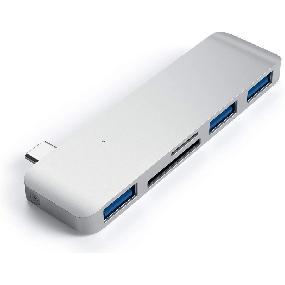 SATECHI Type-C USB 3.0 3-in-1 Combo Hub srebrno SATECHI Type-C USB 3.0 3-in-1 Combo Hub srebrno