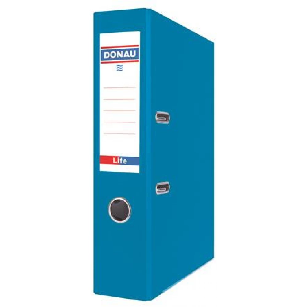 DONAU Binders 75 mm A4 PP/karton Life neon blue DONAU Binders 75 mm A4 PP/karton Life neon blue