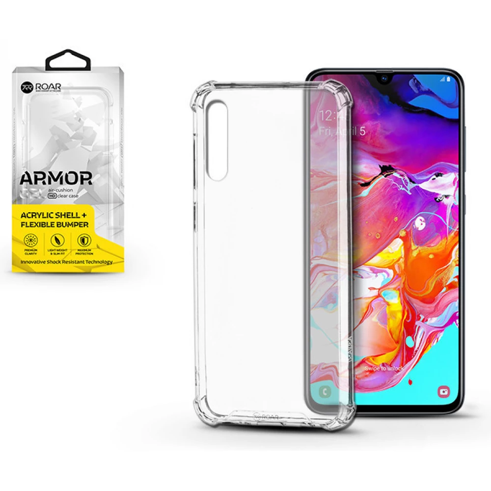 ROAR Armor Gel Silikon pozadina Samsung Galaxy A70 providno ROAR Armor Gel Silikon pozadina Samsung Galaxy A70 providno
