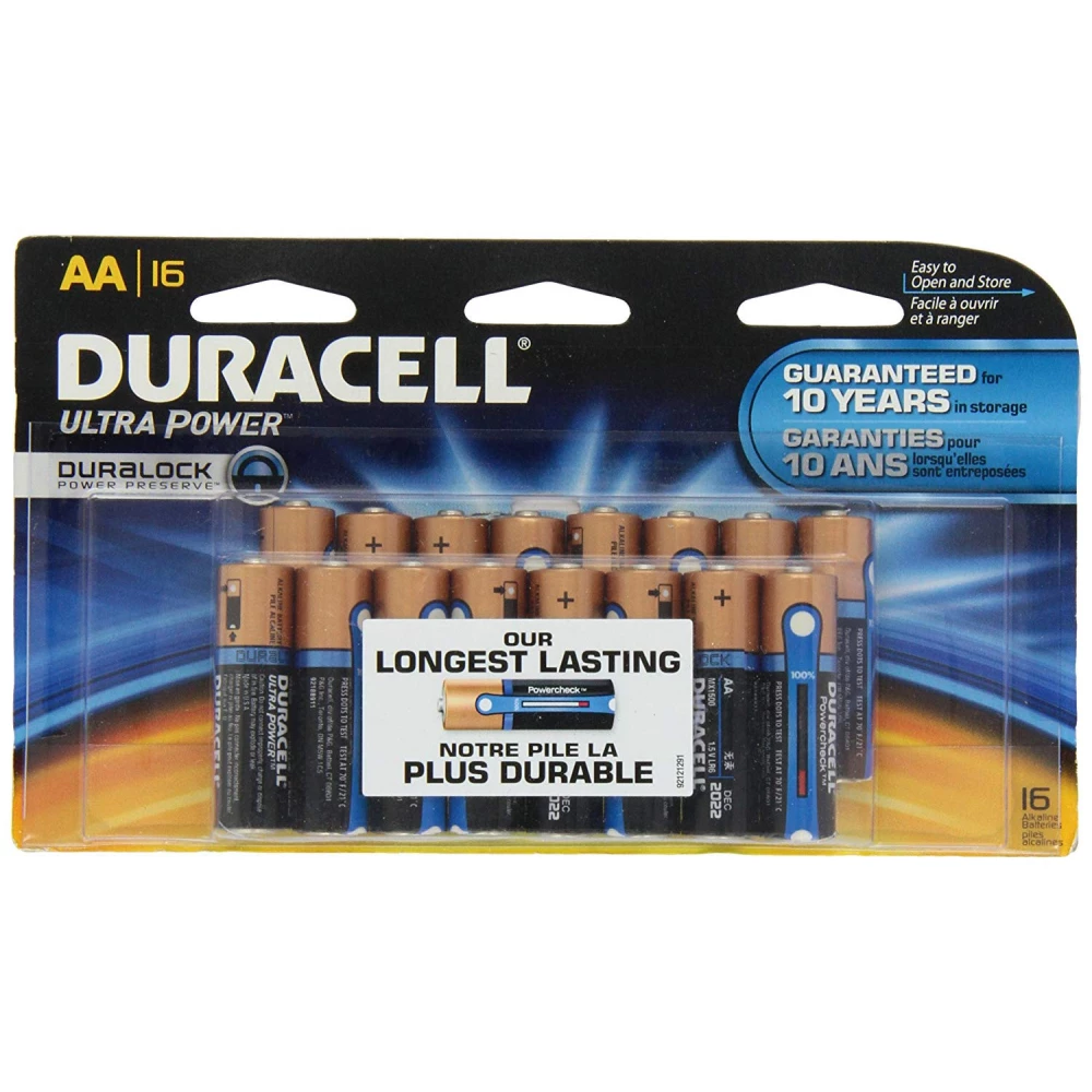 DURACELL Ultra Power pencil element (AA) 16pcs - iPon - hardware and  software news, reviews, webshop, forum