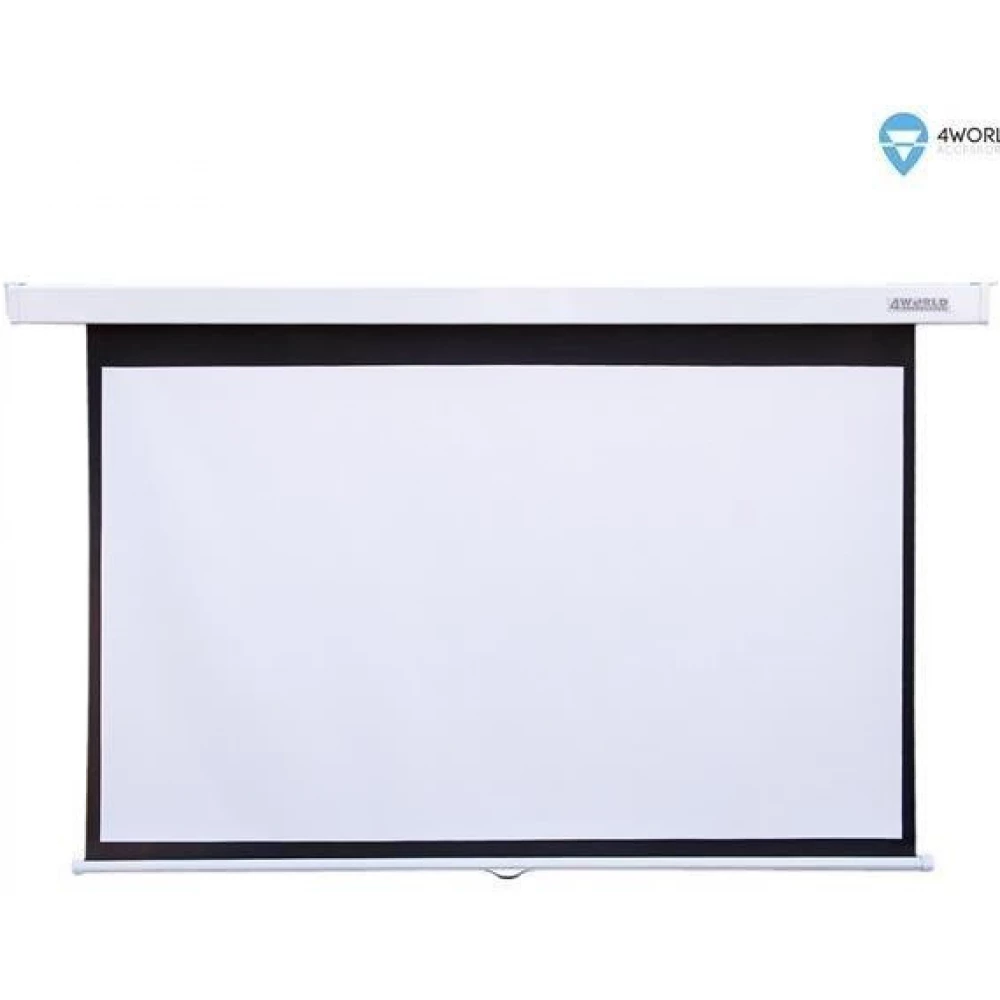4WORLD 10610 Wall Projection Screen 196x146.5cm