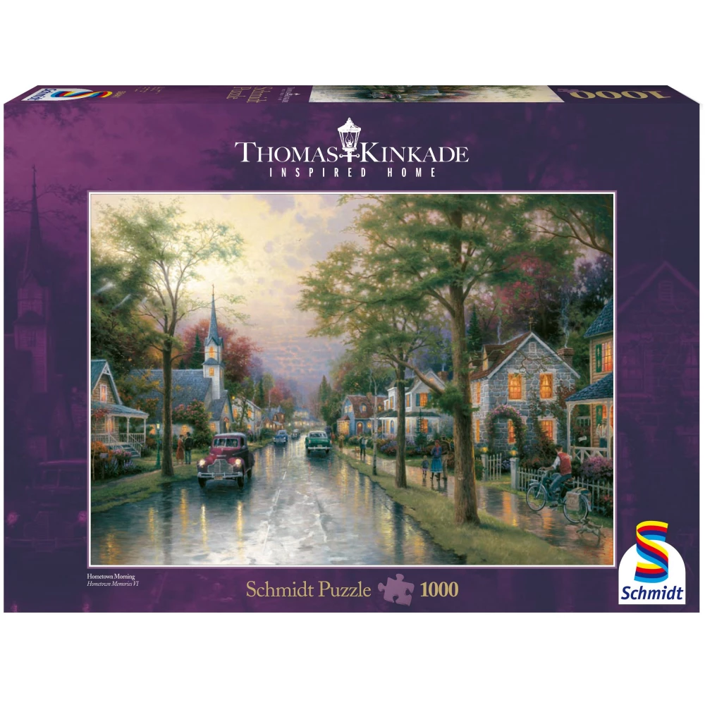SCHMIDTSPIELE 58441 Hometown Morning 1000db-os puzzle SCHMIDTSPIELE 58441 Hometown Morning 1000db-os puzzle