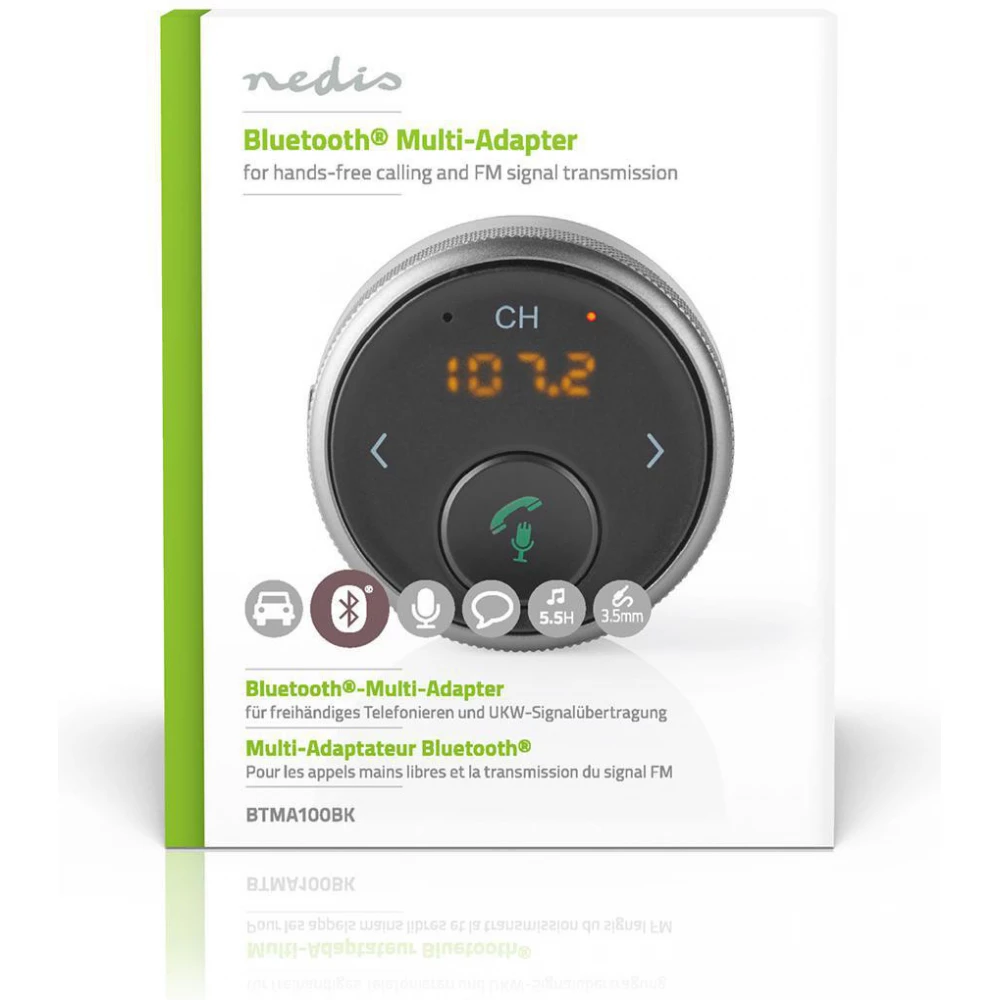 NEDIS BTMA100BK Bluetooth multiport Adapter - iPon - hardware and software  news, reviews, webshop, forum