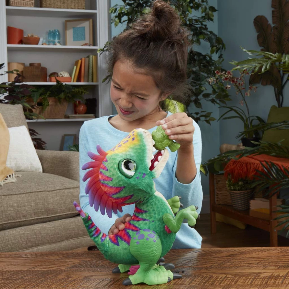 HASBRO FurReal Friends Mampfosaurus Rex interactive dinosaur