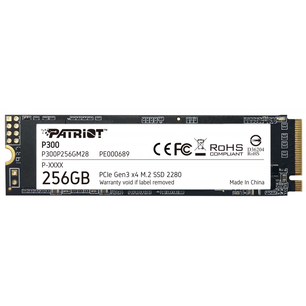 Patriot 256GB P300 M.2 PCIe M.2 2280 P300P256GM28