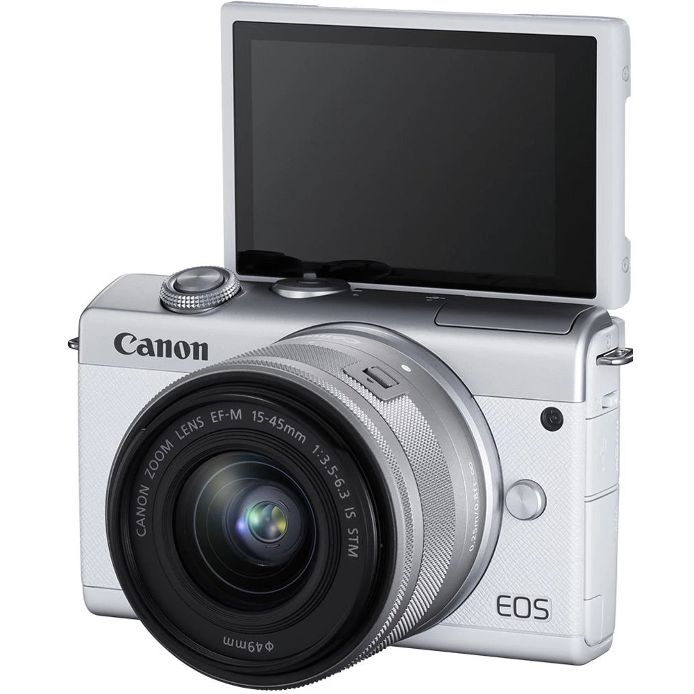CANON EOS M200+ EF-M15-45 mm white - iPon - hardware and software
