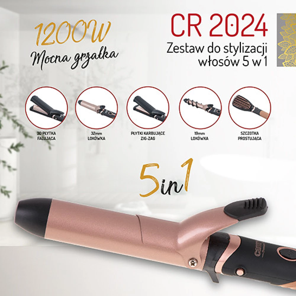 Camry CR 2024 - Kit coiffure 5 en 1