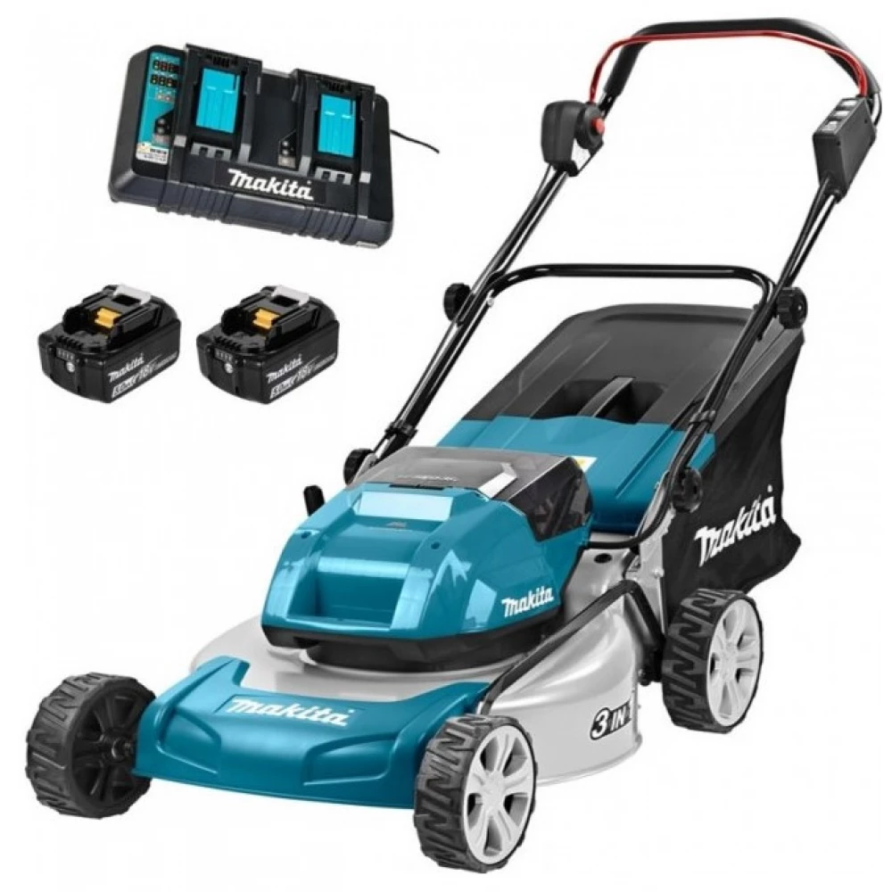 MAKITA DLM460PT2 Rechargeable battery lawn Mower 36V + 2 x akku - iPon hardware and news, reviews, webshop, forum